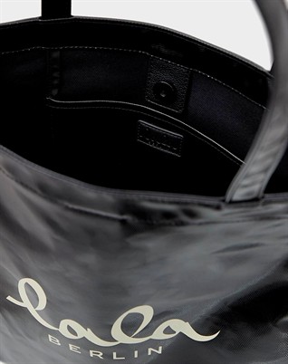Tova Tote Coated Canvas Taske - Black